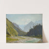 White Water Valley in the Tatra Mountains (1899) by Wojciech Gerson