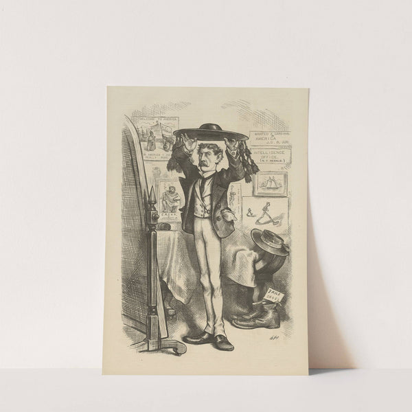 Who ought to have the cardinal’s hat in America (1874) by Thomas Nast