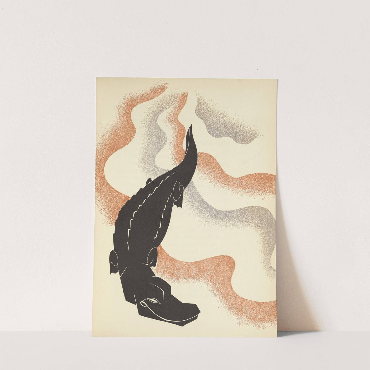 Why no one ever carries the alligator down to the water by Pierre Pinsard