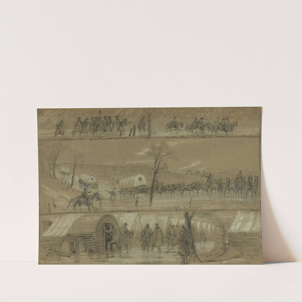 Why the Army of the Potomac doesn&#039;t move by Alfred Rudolph Waud