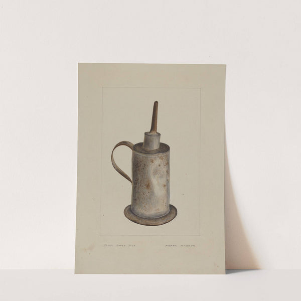 Wick Lamp by Frank Maurer