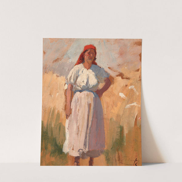 Wieśniaczka from Bronowice (1898-1902) by Włodzimierz Tetmajer