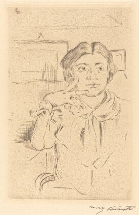 Wife of the Artist (Gattin des Künstlers) (1909)