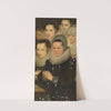 Wife of the donor with five daughters by Cornelis de Vos