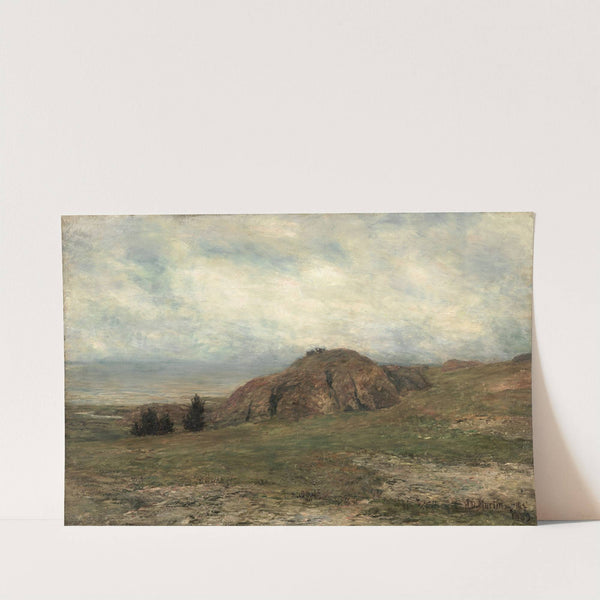 Wild Coast, Newport (1889) by Homer Dodge Martin