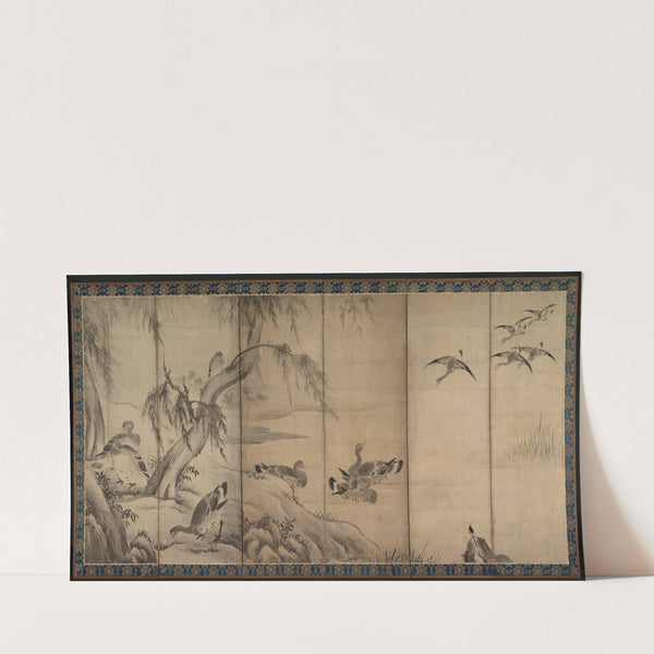 Wild Geese (late 1500s-early 1600s) by Kano Sanraku