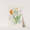Wild Orange Lily, Canadian Harebell, Showy Lady’s Slipper by Agnes Fitzgibbon