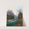 Wild Waters (A raft canal, Salzkammergut) by Franz Steinfeld