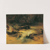 Wildbach by Friedrich August Matthias Gauermann