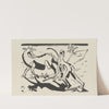 Wilde Kuh und Hirt (1933 – 1934) by Ernst Ludwig Kirchner