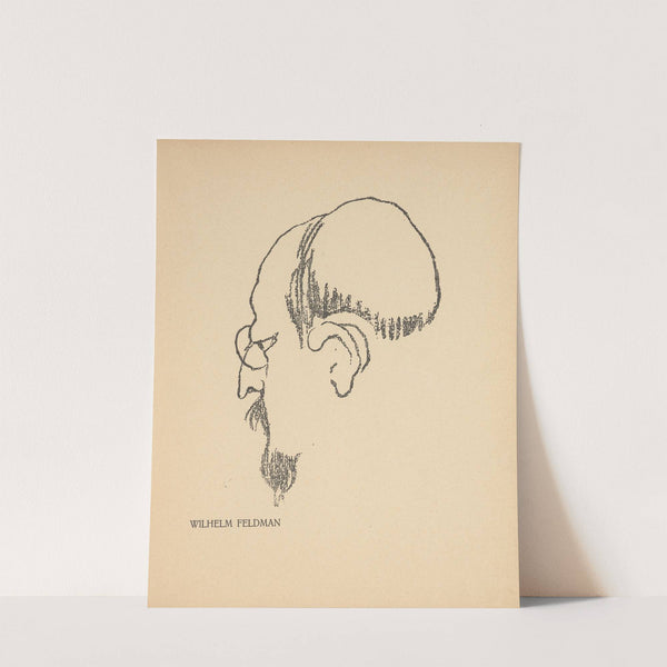 Wilhelm Feldman (1904) by Kazimierz Sichulski