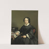 Wilhelmina Margaretha van den Bosch (1807-74). Echtgenote van Gerard Johan Verloren van Themaat by Johan Heinrich Neuman