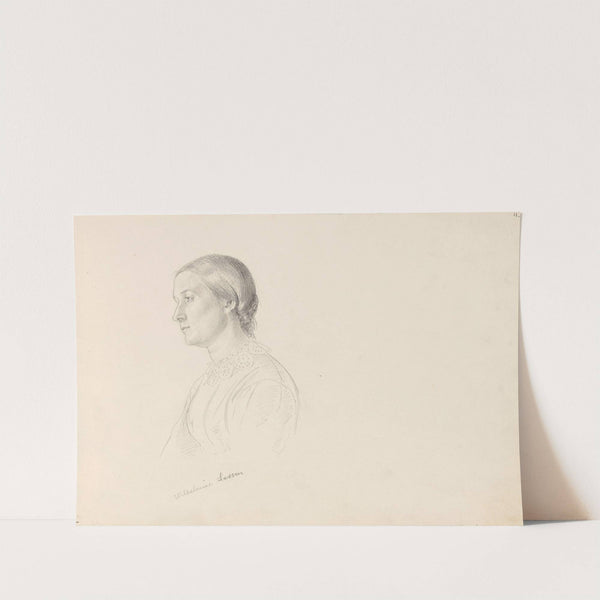 Wilhelmine Larsen (1861) by Adolph Tidemand