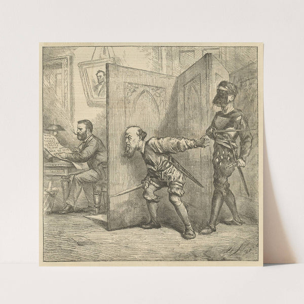 Wilkes Booth the second (1868) by Thomas Nast