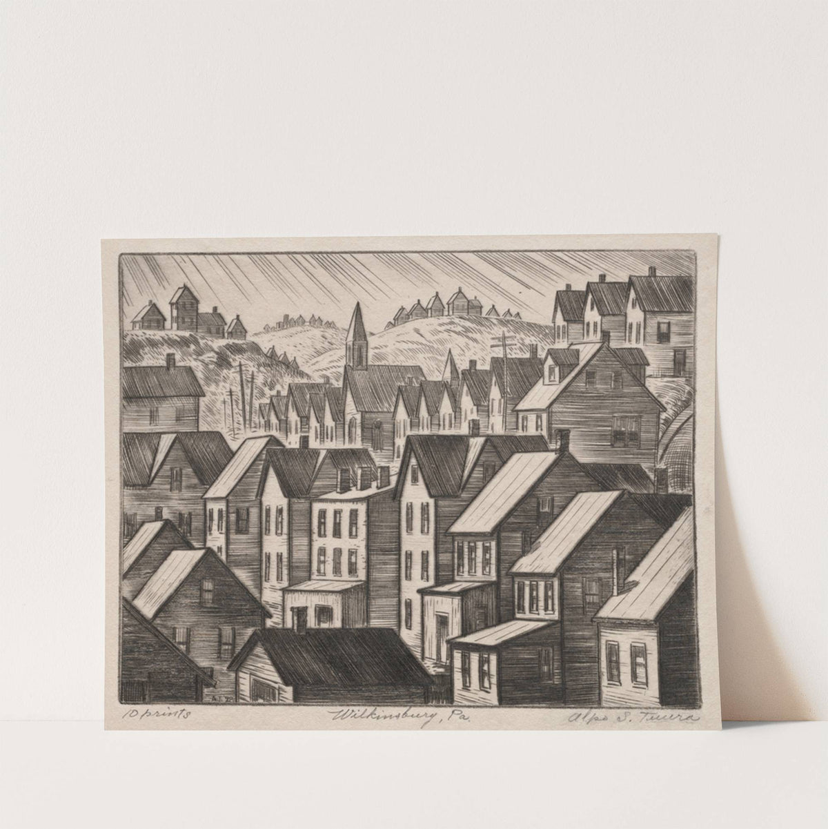 Wilkinsburg, Pennsylvania (1928) by Alpo S. Tuura