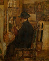 Willem Linnig I, the Painter’s Father in his Studio