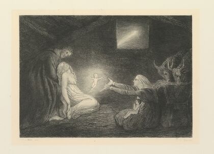 William Blake; etchings from his works Pl.4 (1878)