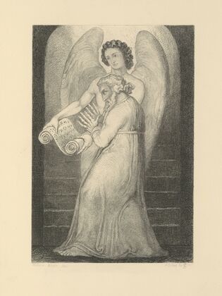 William Blake; etchings from his works Pl.5 (1878)