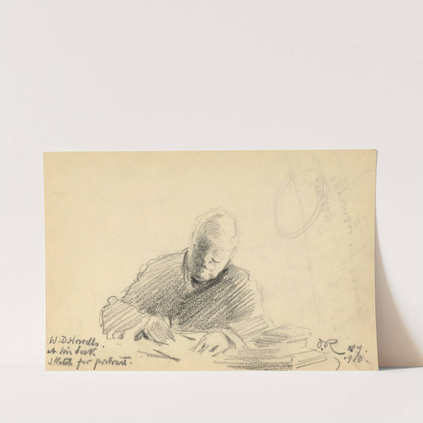 William Dean Howells (1890) by Orlando Rouland