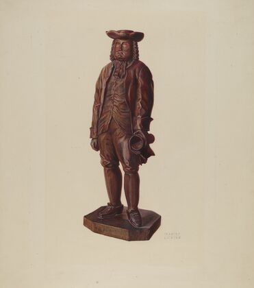William Penn Carving