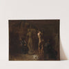 William Rush Carving His Allegorical Figure of the Schuylkill River, Study by Thomas Eakins