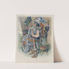 William the Conqueror getting into his armor by Will Crawford
