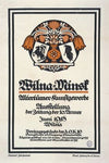 Wilna-Minsk, Altertümer Kunstgewerbe, Ausstellung der Zeitung der 10. Armee, Juni 1918, Wiln