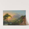 Wimmis an der Kander bey Thun by Johann Heinrich Bleuler the Younger