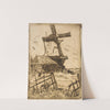 Windmill, Zwyndrecht by George Charles Aid