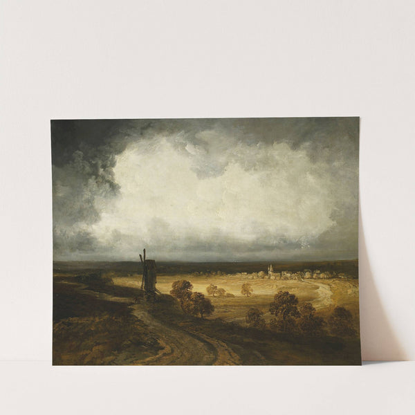 Windmills at Montmartre (1820-1830) by Georges Michel