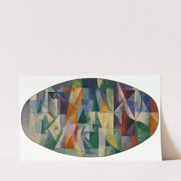 Windows Open Simultaneously 1st Part, 3rd Motif. (1912) by Robert Delaunay