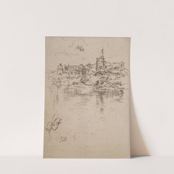 Windsor Castle (1887) by James Abbott McNeill Whistler
