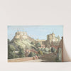 Windsor Castle- The Round Tower, Royal Court and Devil&#039;s Tower from the Black Rod by Paul Sandby