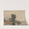 Windsor from below the Locks by Peter DeWint