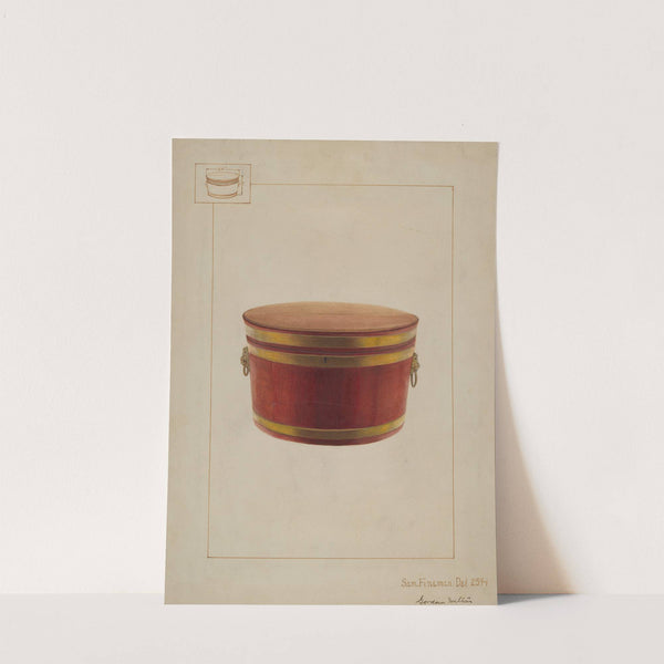 Wine Cooler with Cover by Samuel Fineman