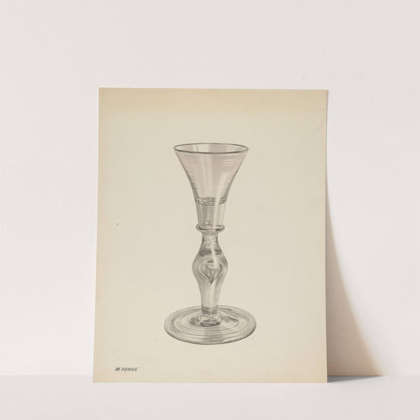Wine Glass by Michael Fenga
