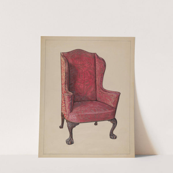 Wing Chair by M. Rosenshield-von-Paulin