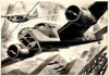 Wing Commander H I Edwards, RAF; aircraft in bombing raid