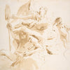 Winged Female Figure, River God, and a Nude Boy