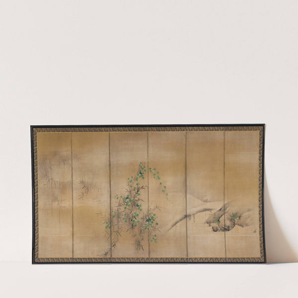 Winter and Summer Flowers (c. 1600) by Kaihō Yūshō