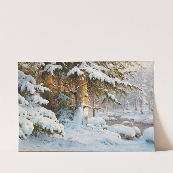 Winter im Wald by Walter Moras