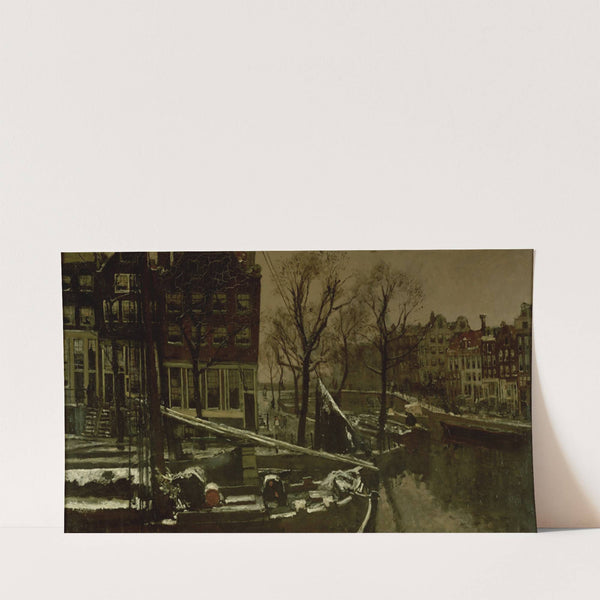 Winter in Amsterdam (c. 1900 - c. 1901) by George Hendrik Breitner