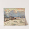 Winter in Fischerhude (1933) by Otto Modersohn