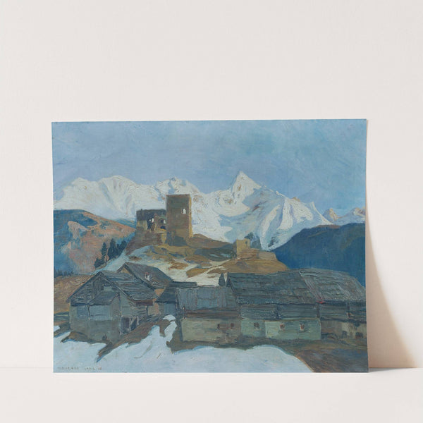Winter in Ladis (Tirol) by Mathilde Sitta-Allé
