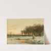 Winter in Maine (1887) by Alfred Thompson Bricher