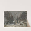 Winter in Paris (1880) by Christian Skredsvig
