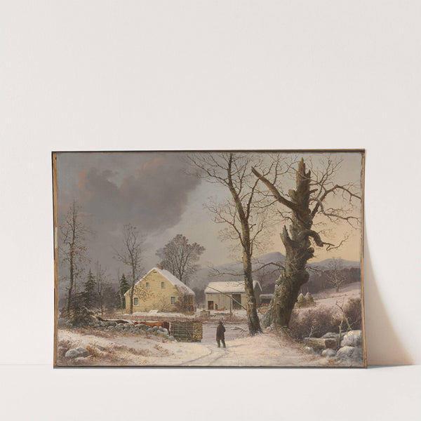 Winter Landscape by George Henry Durrie