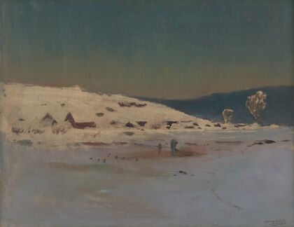 Winter Landscape (1870–1880)