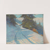 Winter landscape (1925–1930) by Ľudovít Čordák