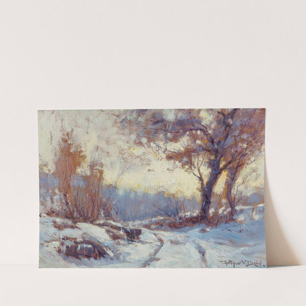 Winter Landscape by Arthur Vidal Diehl